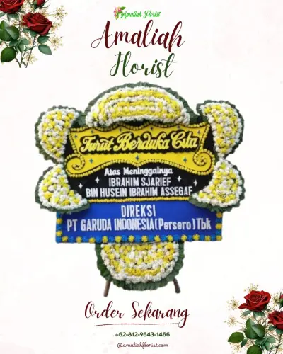 Papan Bunga Duka di Sarirejo